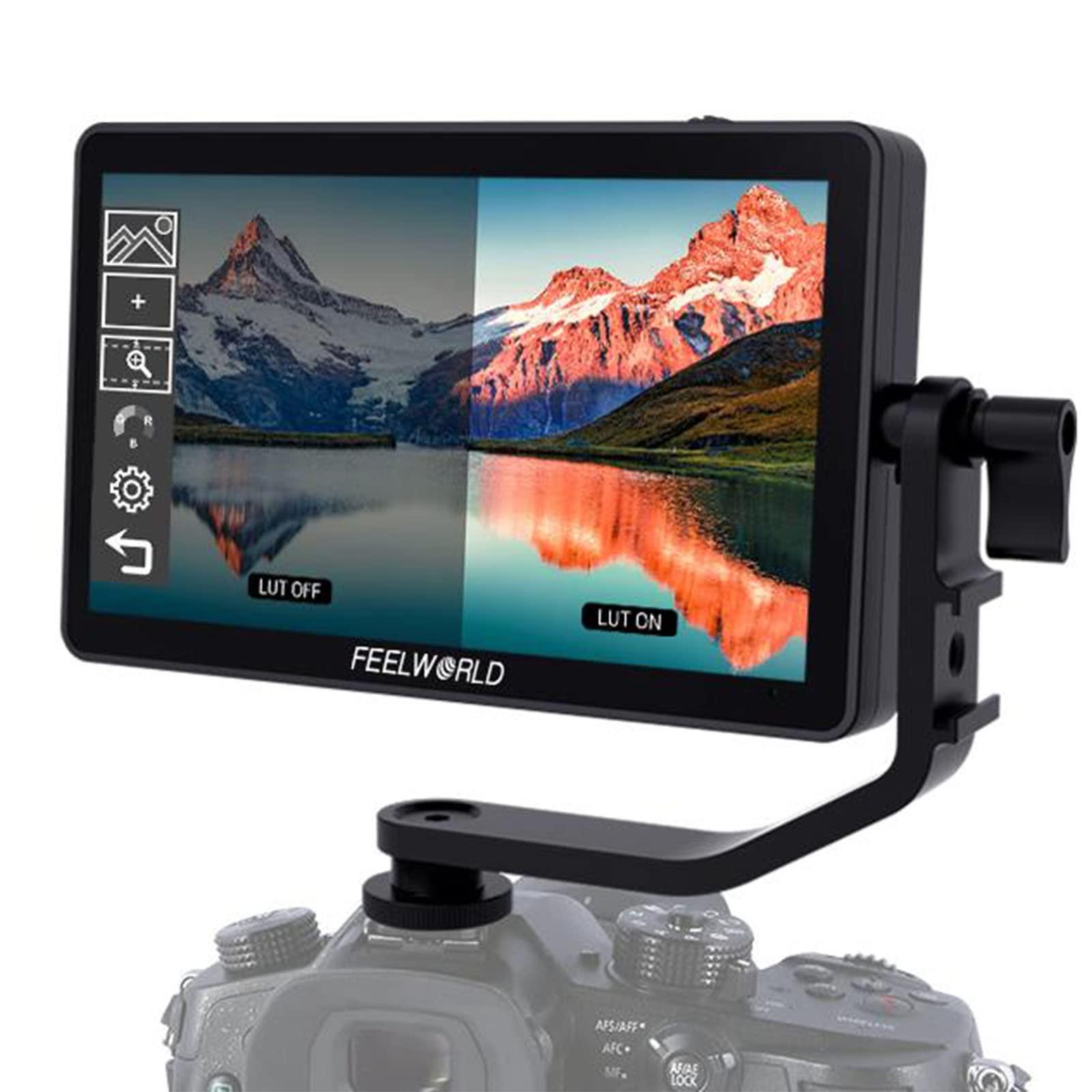 Amazon.com: FEELWORLD F6 Plus V2 6 Inch 3D LUT DSLR Camera Field