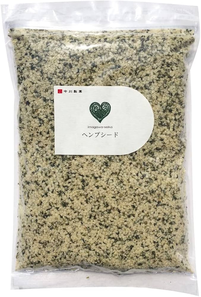 Amazon.co.jp: 今川製菓 ヘンプシード 麻の実 ナッツ 500g 非加熱 国内