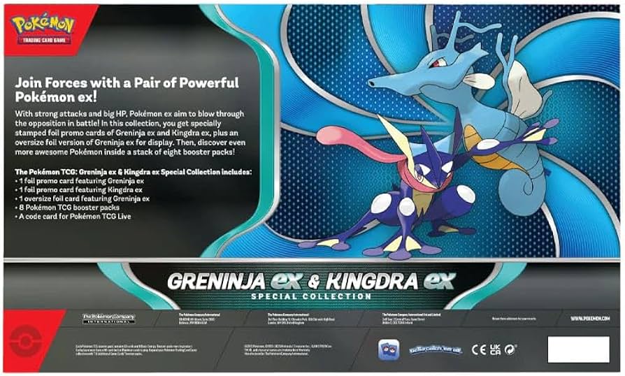 Amazon.com: Pokemon TCG Greninja EX & Kingdra EX Special
