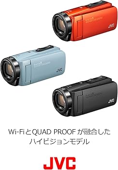 Amazon.co.jp: JVCKENWOOD JVC ビデオカメラ Everio R 防水 防塵 Wi-Fi