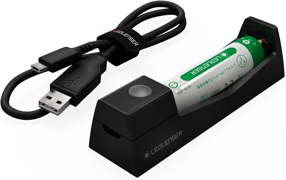 Amazon.co.jp: Ledlenser(レッドレンザー) バッテリー&チャージャー