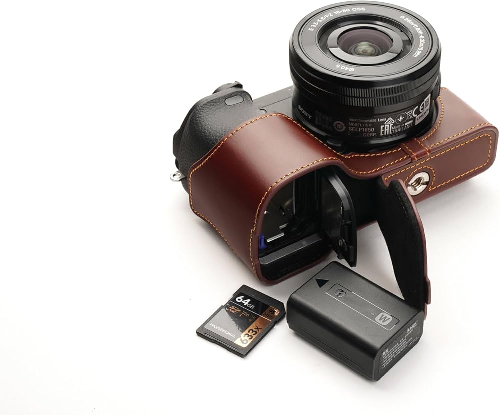 Amazon | TP Original Sony A6400 専用 本革 ボディケース＋カバー