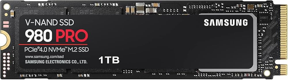 Amazon | Samsung 980 PRO 1TB PCIe Gen 4.0 x4 (最大転送速度 7,000MB