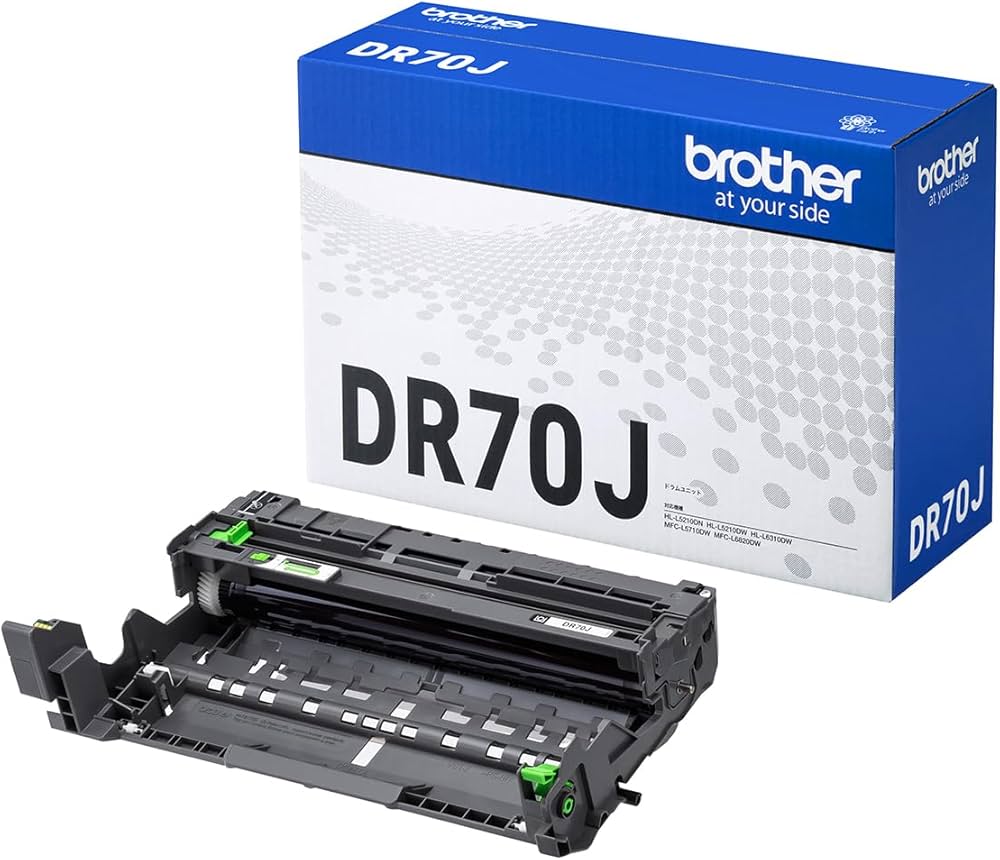 Amazon | 【ブラザー純正】ドラムユニット DR70J 対応型番:HL-L6310DW
