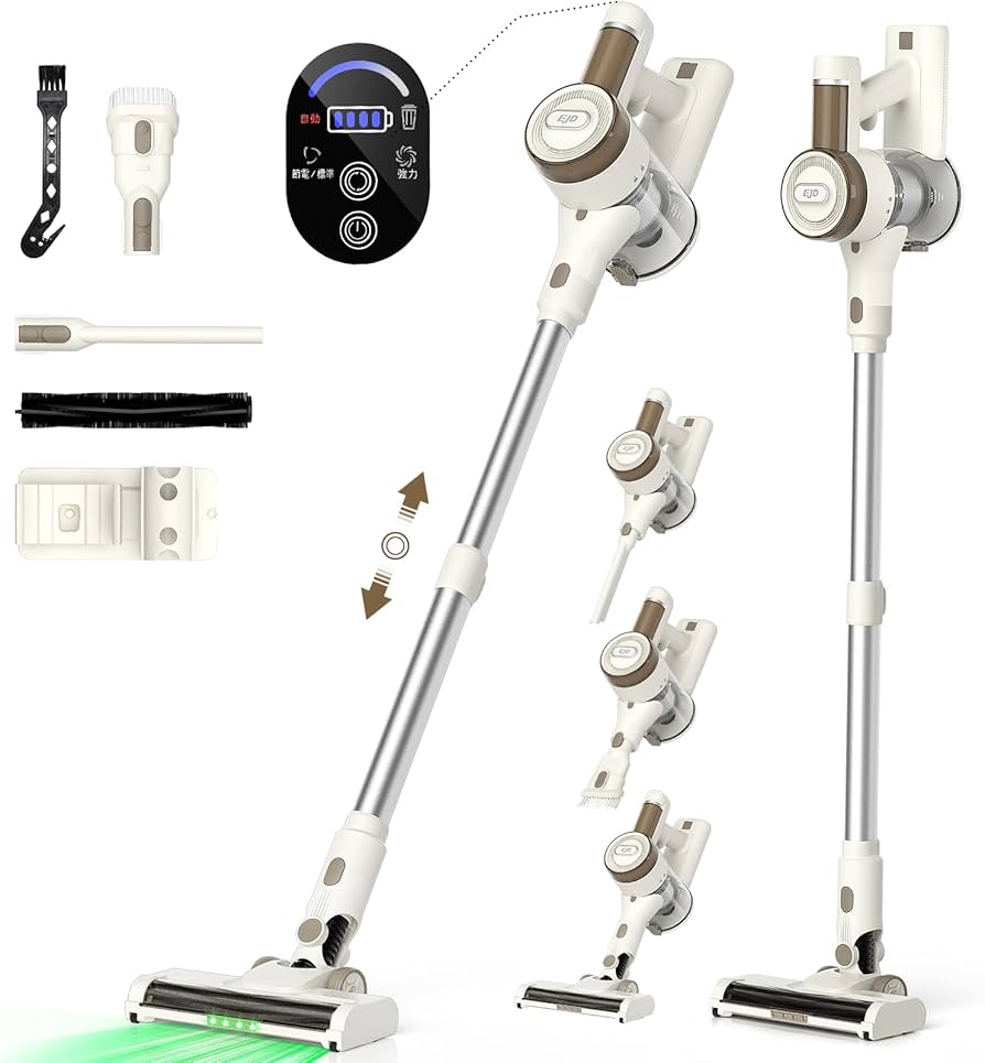 Amazon | 掃除機コードレス自立式【2026年先行発売！業界初 95KPa超