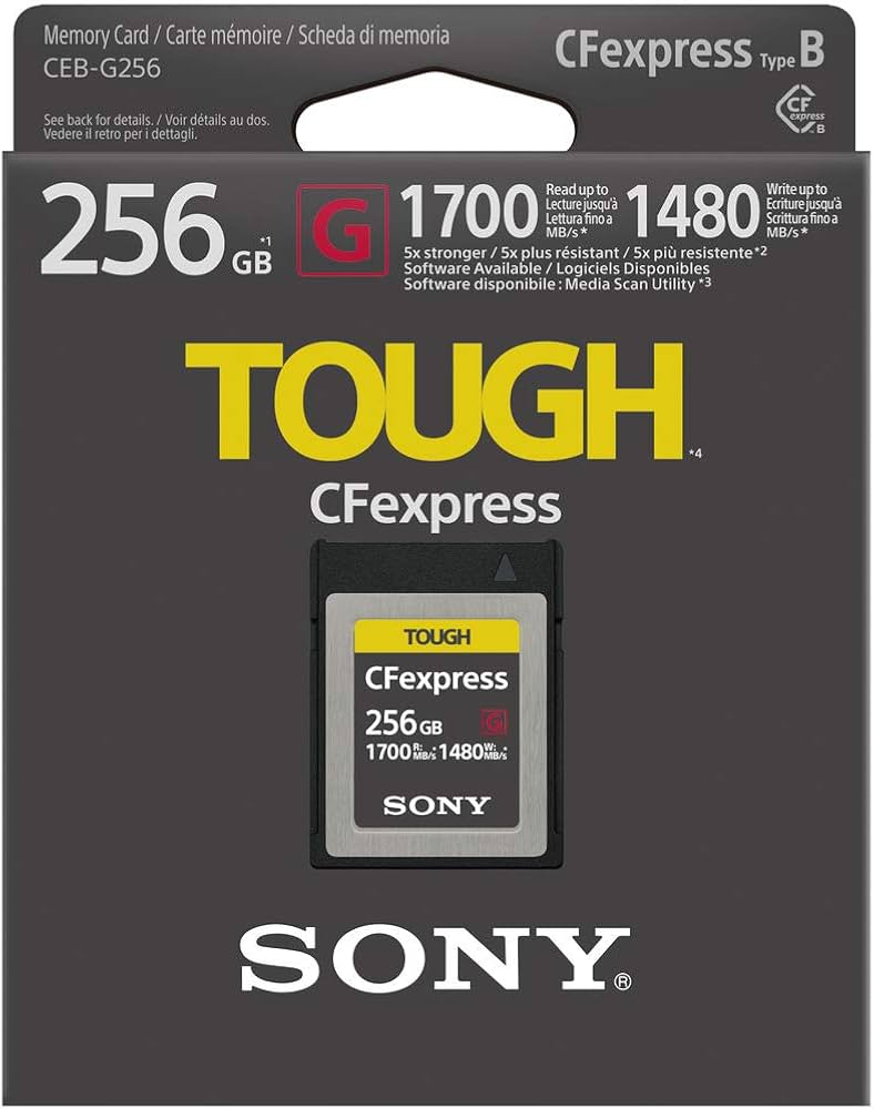 Amazon.com: Sony Cfexpress Tough Memory Card : Electronics