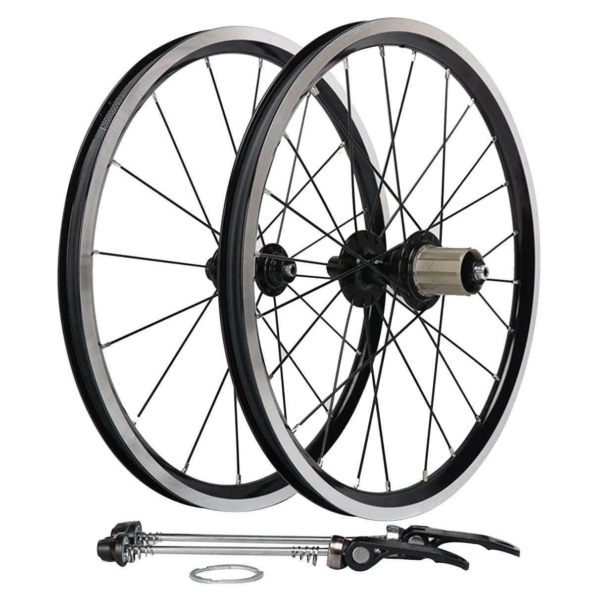 Amazon | 16インチ 折りたたみ自転車ホイールセット349 BMX リムV