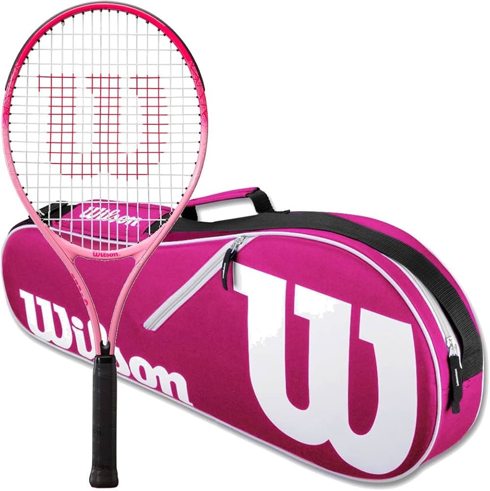 Amazon | Wilson Sporting Goods バーンピンク 23インチ ジュニア