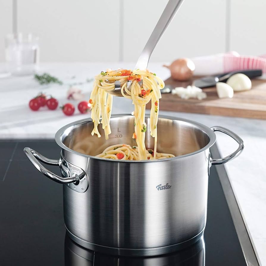 Amazon｜フィスラー (Fissler) 両手鍋 シルバー 16cm プロコレクション