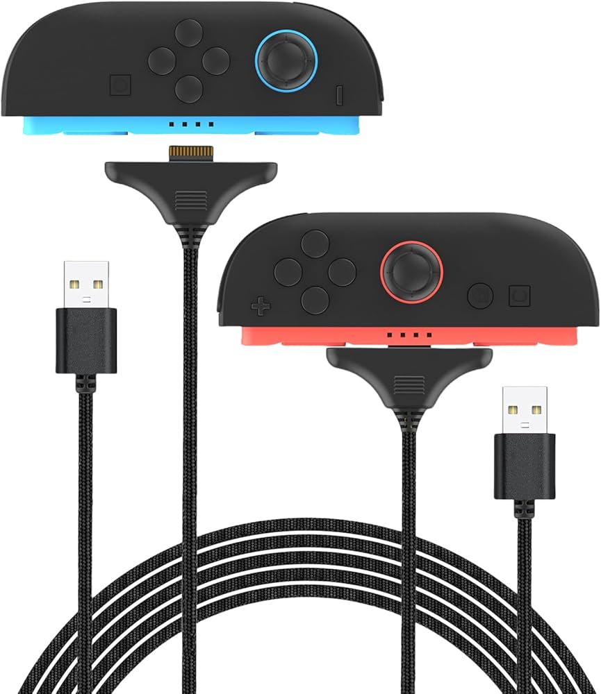 Amazon.co.jp: Switch 2 Joycon 2用 充電ケーブル 線長3メートル【新
