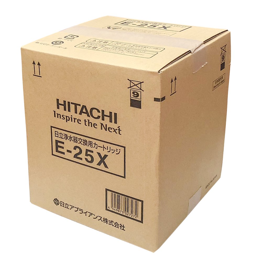 Amazon.co.jp: 日立 E-25X 浄水器カートリッジ（PE-25W、PE-25V、PE