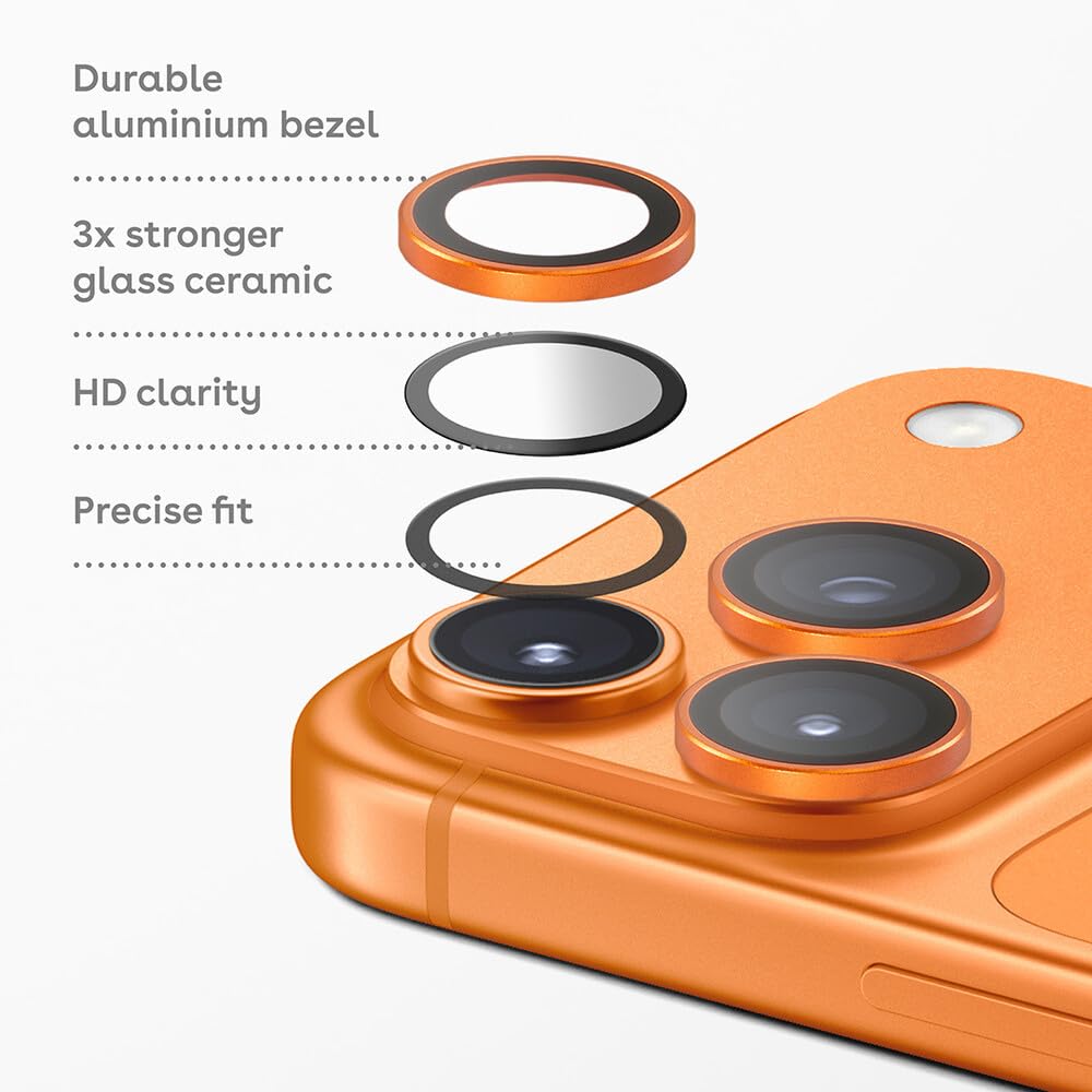 Amazon.co.jp: CASETiFY iPhone 17 Pro アルミニウム カメラレンズ