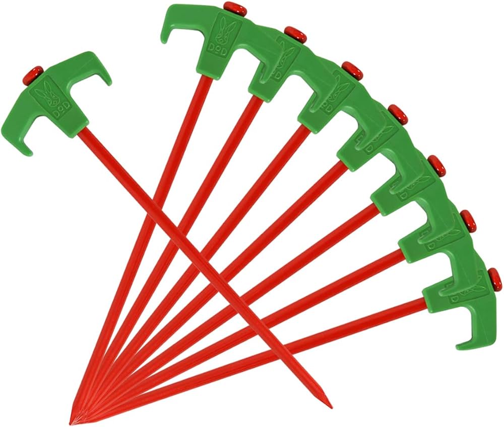 Amazon | DOD(ディーオーディー) ニンジンペグ 遊び気分でテントをお