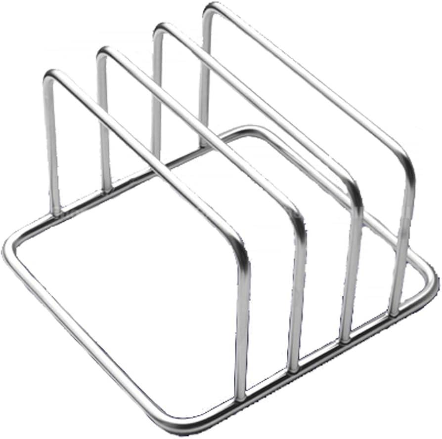 Amazon｜若林工業 極厚ステンレス まな板スタンド 3枚立て WA-2396