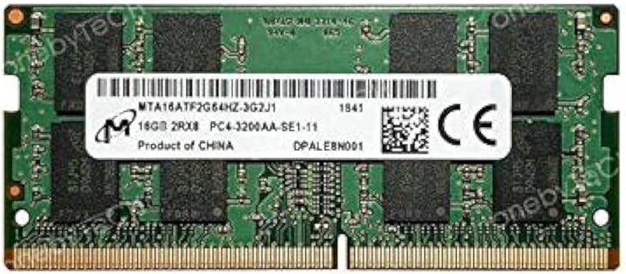 Amazon.co.jp: Micron 16GB 3200MHz SODIMM DDR4 メモリモジュール