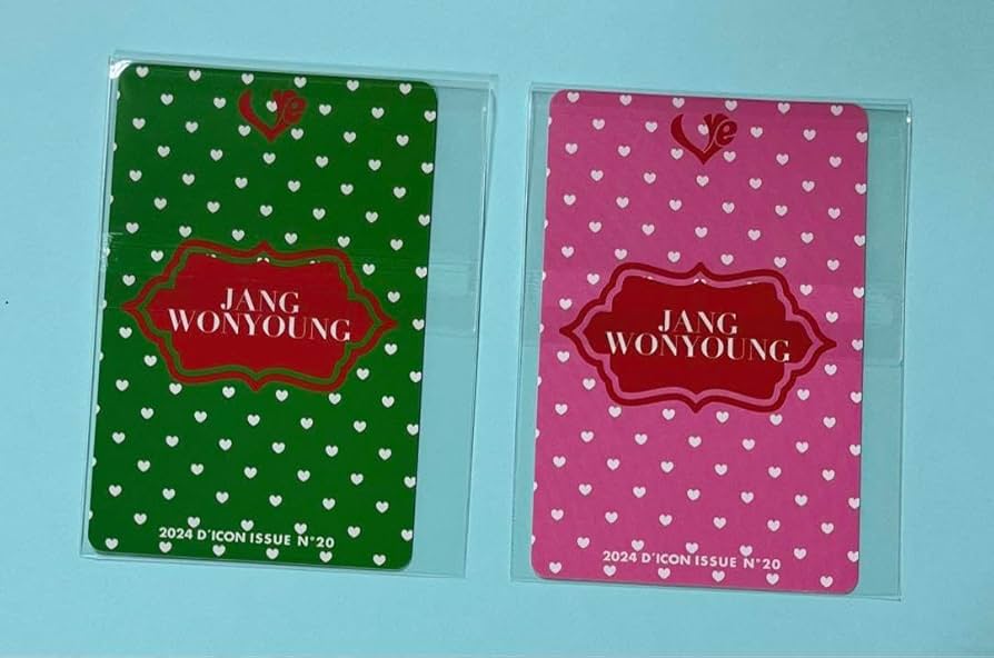 Amazon.co.jp: IVE ウォニョン DICON kakao カカオ 特典 トレカ 2枚