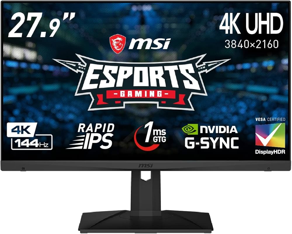 Amazon.co.jp: MSI Optix MAG281URF ゲーミングモニター RAPID IPS