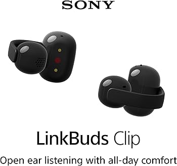 Amazon.com: Sony LinkBuds Clip Open-Ear Truly Wireless Earbuds