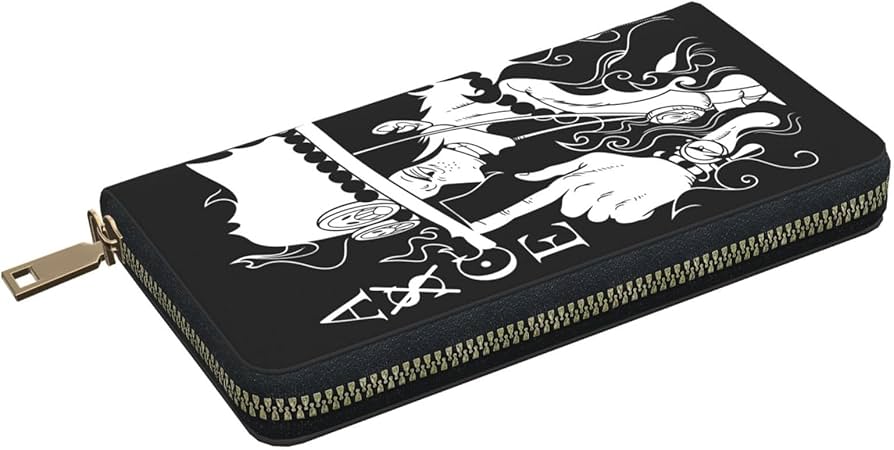 Amazon.co.jp: 財布 ワンピース エース 火拳 One Piece 長財布 レザー