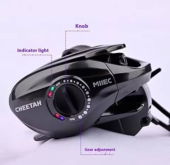 Amazon | DMK 中華 DCリール 青霜 チーター プラス ベイトリール 電子