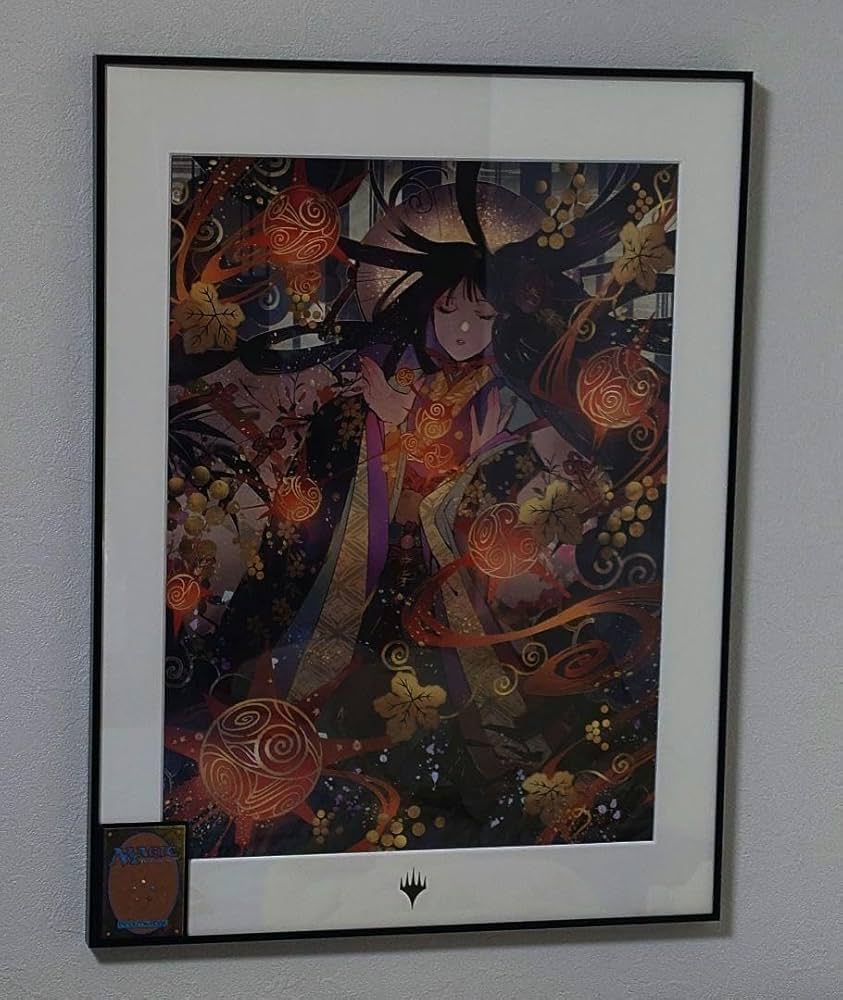 Amazon.co.jp: MTG ぶどう弾 アートポスター 額装版 セレポ エンスカイ