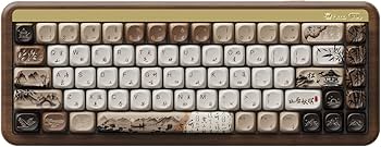 Amazon | Akko メカニカルゲーミングキーボード ウォールナット木製