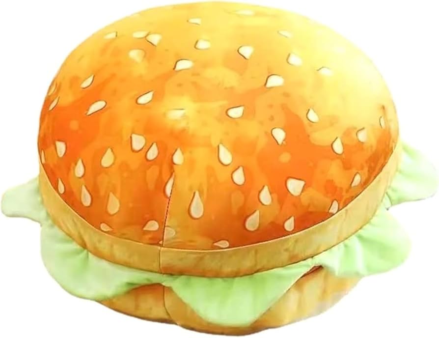 Amazon.co.jp: Cutdred 可愛い バーガークッションパン パン枕