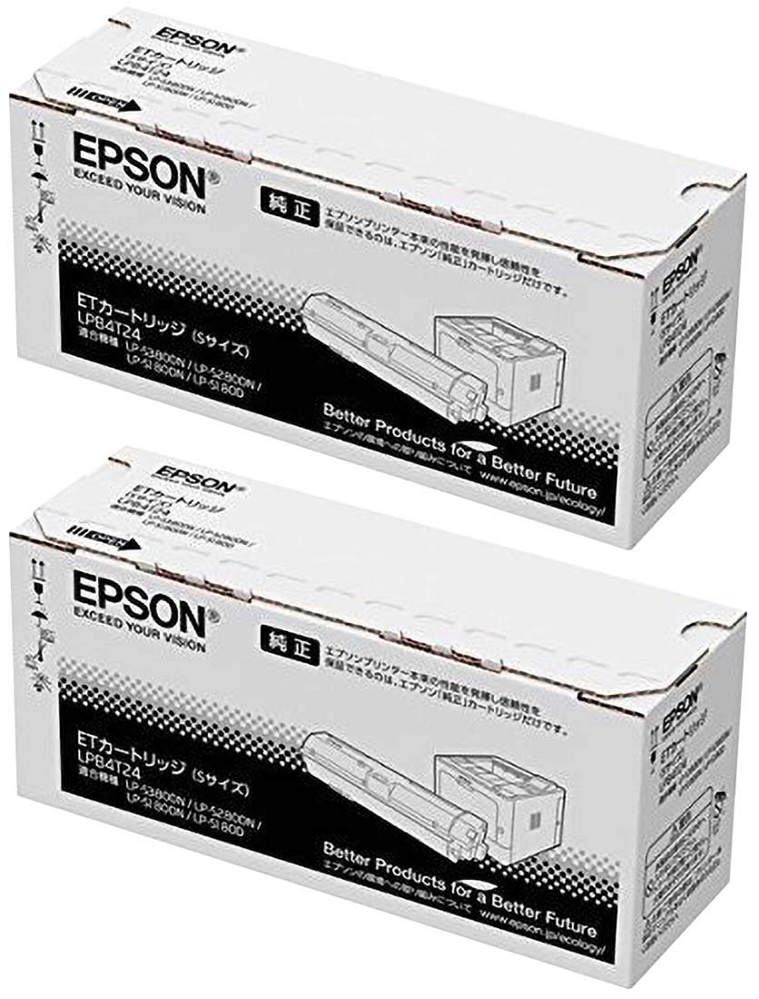 Amazon | EPSON LPB4T24 ETカートリッジ 純正品 Sサイズ 2本セット