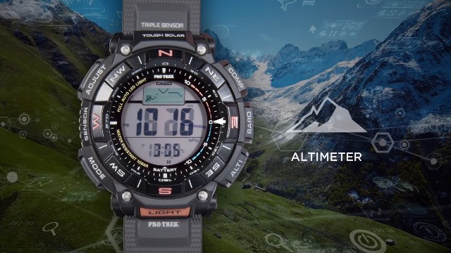 Amazon.com: Casio PRG340 Series | Pro Trek | Green | 100 Meter