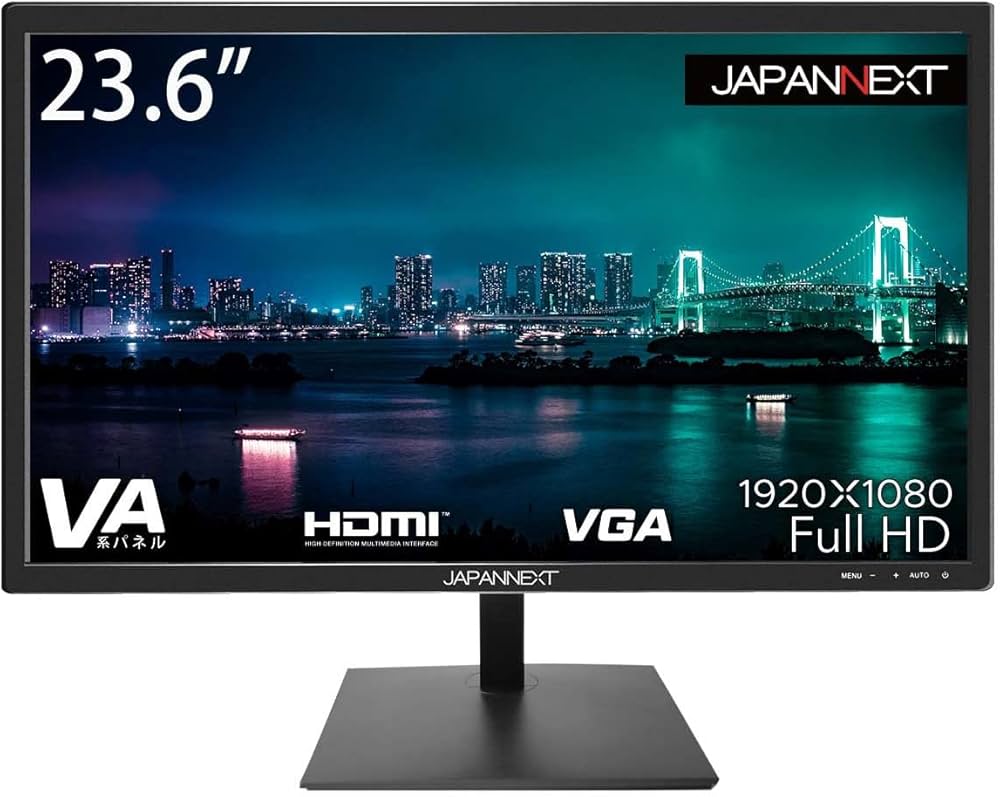 Amazon.co.jp: JAPANNEXT 23.6インチ モニター フルHD 1920x1080解像度