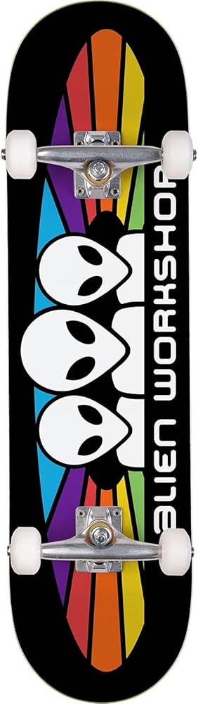 Amazon | Alien Workshop スペクトラムブラック コンプリートスケート