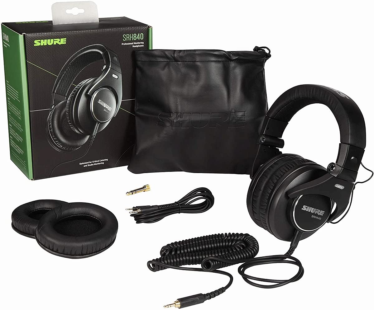 Amazon | SHURE シュア モニター用プレミアム・スタジオ・ヘッドホン