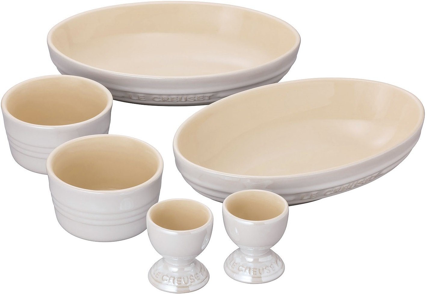 Amazon.co.jp: ル・クルーゼ(Le Creuset) 食器セット ペア・テーブル