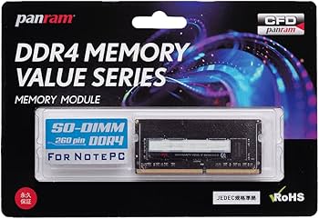 Amazon | CFD販売 ノートPC用 メモリ PC4-19200(DDR4-2400) 4GB×1枚