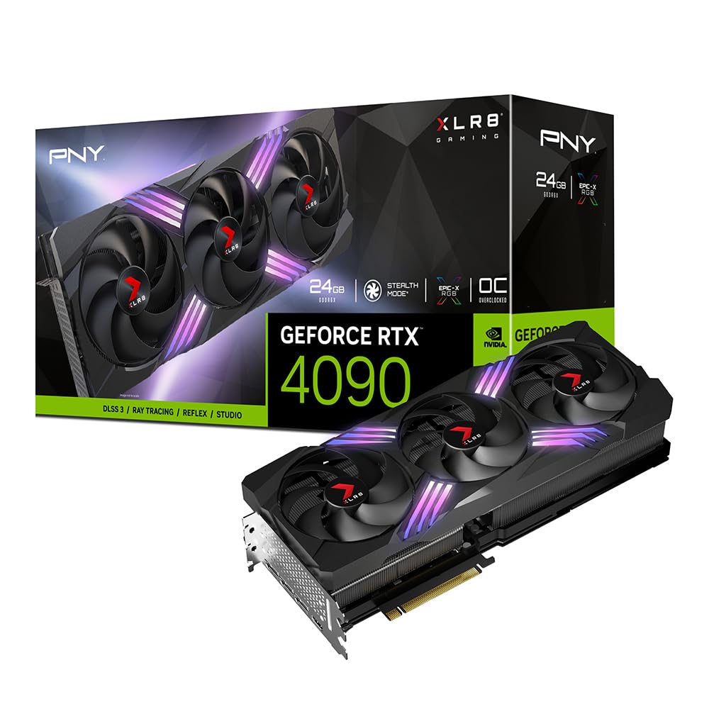 Amazon | PNY ピーエヌワイ GeForce RTX4090 24GB XLR8 Gaming VERTO