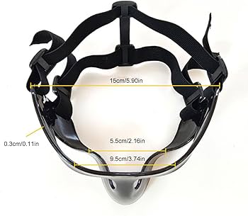 Amazon | スポーツフェイスガード - 調節可能なノーズガード フェイス
