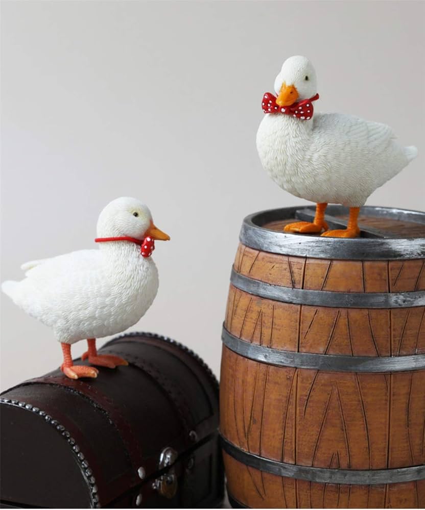 Amazon.com: Lana Toys Call Duck Realistic Animal Model Resin