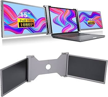 Amazon.co.jp: ラップトップスクリーンエクステンダー、トリプル