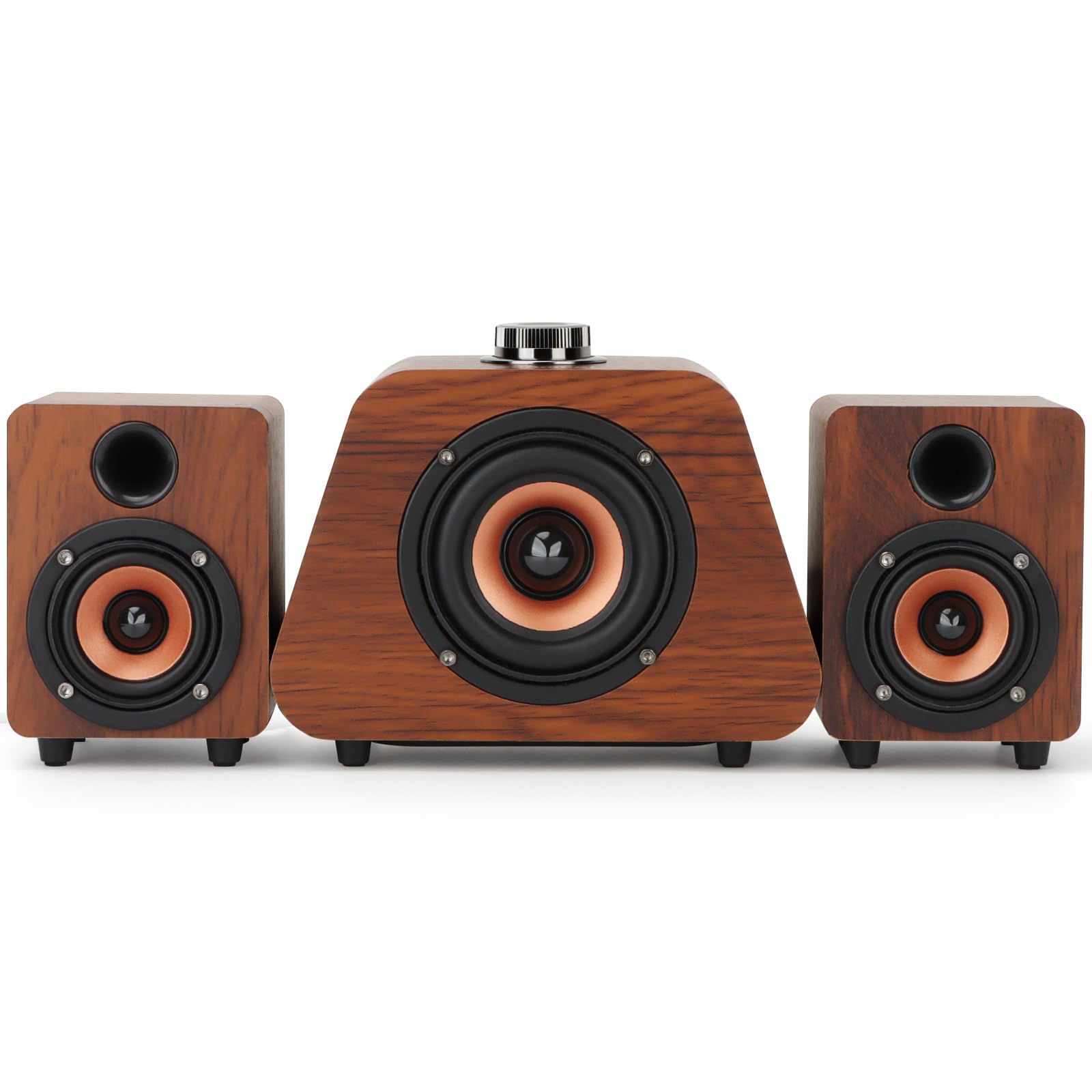 Amazon.co.jp: Senmeki PCスピーカー サブウーファー 有線 2.1ch