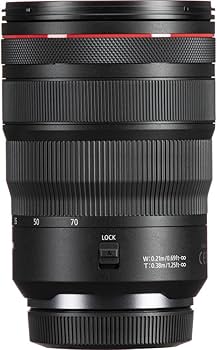 Amazon.com : Canon RF 24-70mm f/2.8L is USM Lens (3680C002) +