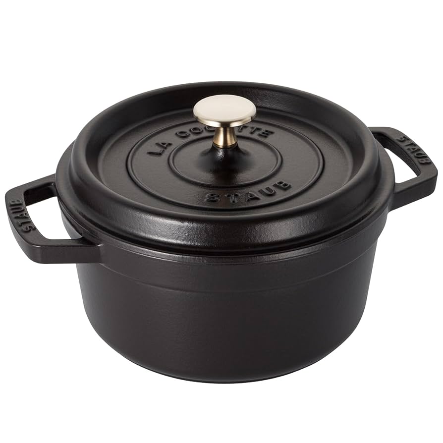 ストウブ STAUB LA COCOTTE ブラック 鍋 20cm 【公式通販】