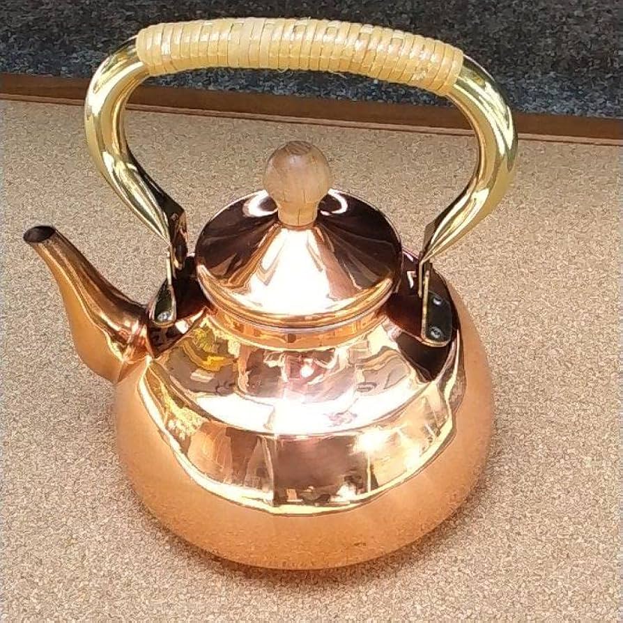Amazon.co.jp: 銅製 やかん ケトル カッパー アンティーク ビンテージ