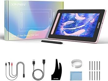 Amazon | XPPen 液晶ペンタブレット 液タブ 12インチ X3チップ搭載ペン