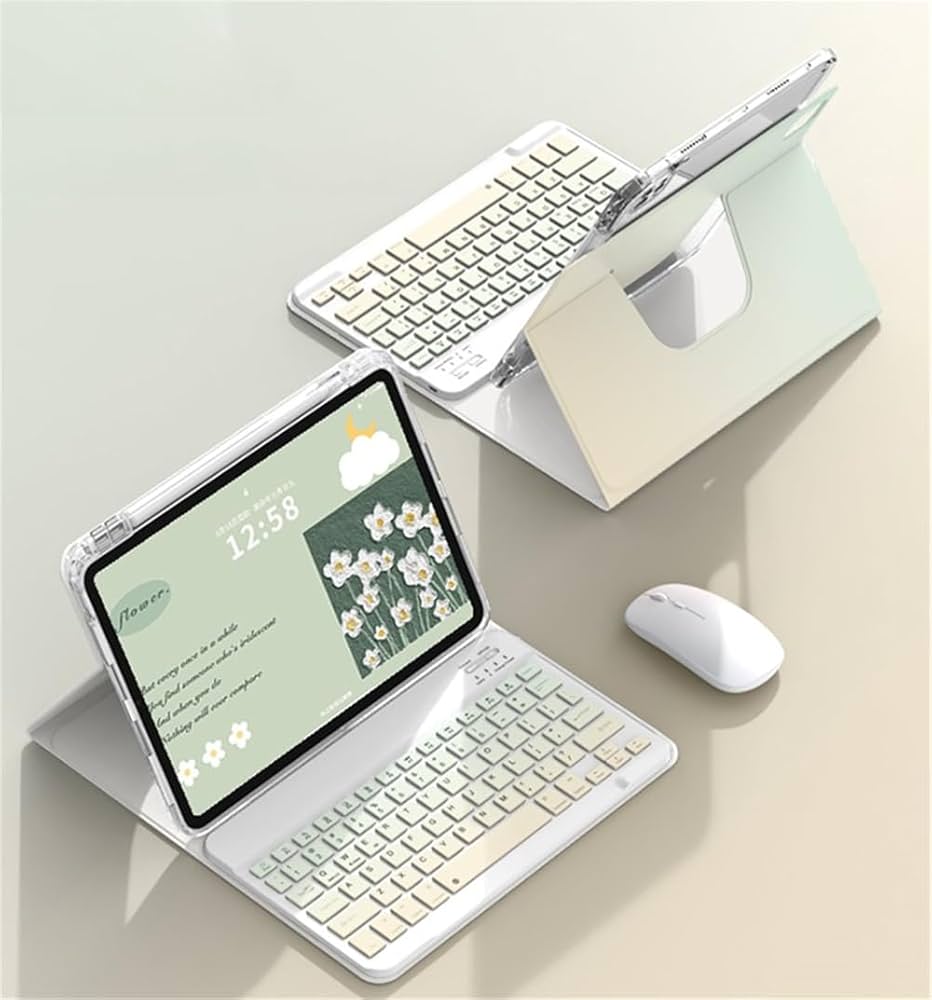 Amazon | GOOVEN マウス付き iPad 10.2用の キーボードケース 第9/8/7