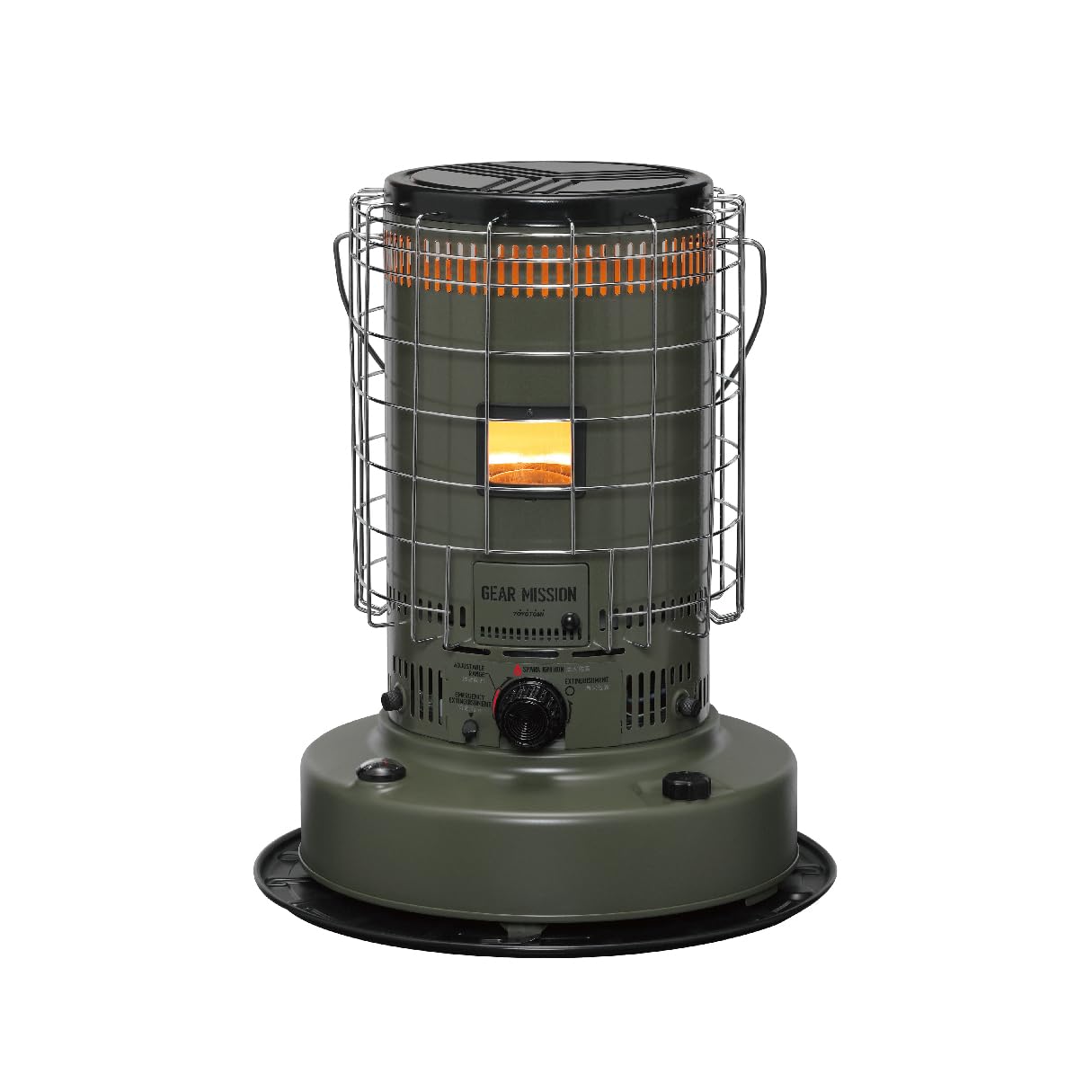 Amazon | 【トヨトミ】 対流形 石油ストーブGEAR MISSION KS-GE67(G