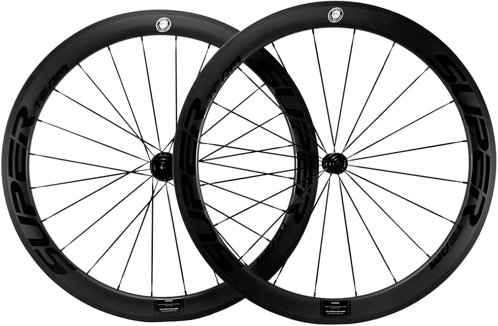 Amazon | SUPERTEAM 50mmカーボンホイールセット700cクリンチャー