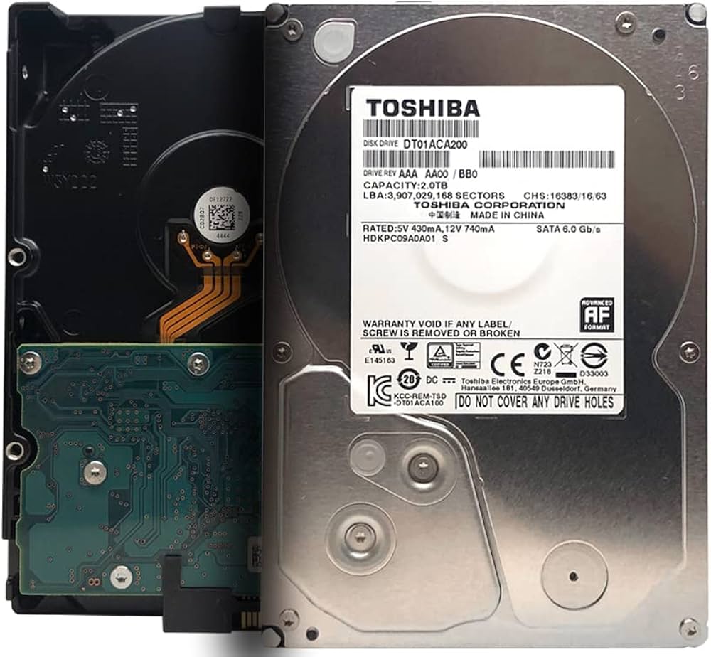 Amazon | DT01ACA200 3.5インチ 2TB バルク | 東芝(TOSHIBA) | 内蔵