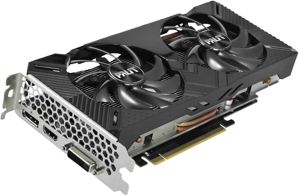 Palit GeForce RTX 2060 Dual 6 GB GDDR6 Graphics Card, DisplayPort