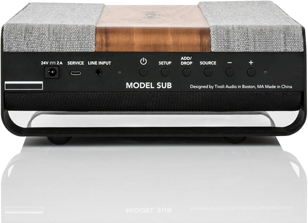 Amazon.com: Tivoli Audio Model Subwoofer (Walnut) : Electronics