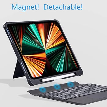 Amazon.com: Zoof for iPad 9th Generation Case with Keyboard (10.2